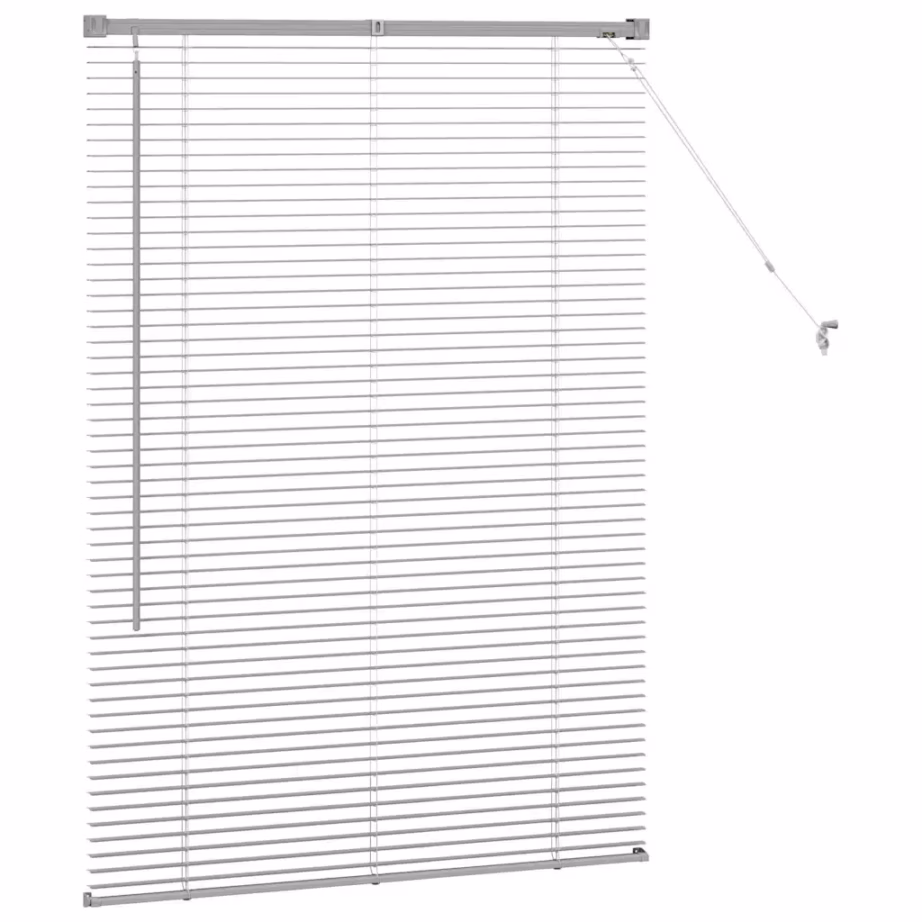 Veneetsia ruloo hõbedane alumiinium, 130 x 95 cm – 6