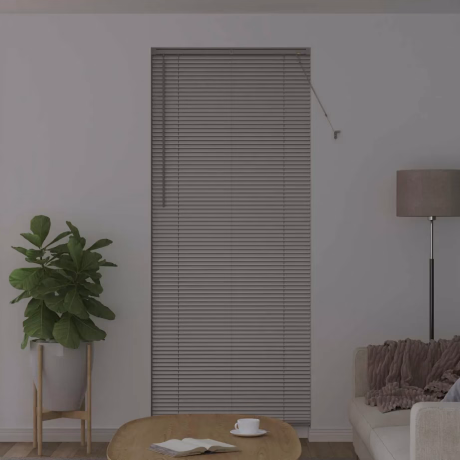 Veneetsia ruloo, hõbedane alumiinium, 220 x 90 cm - 3