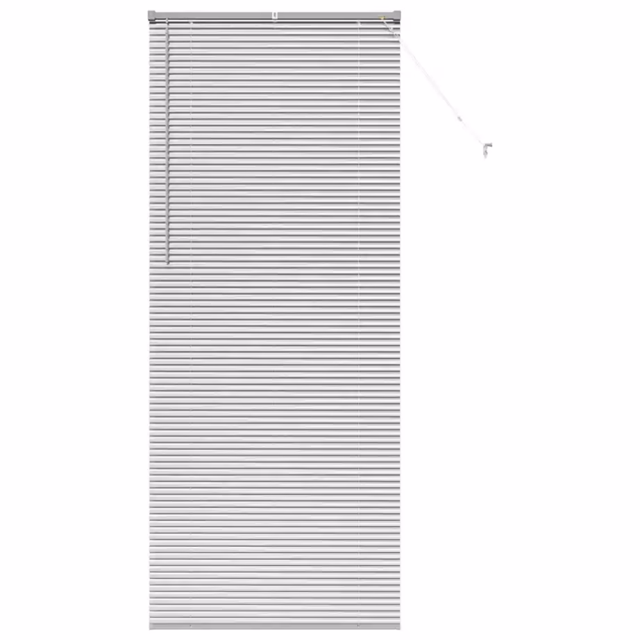 Veneetsia ruloo, hõbedane alumiinium, 220 x 95 cm - 2