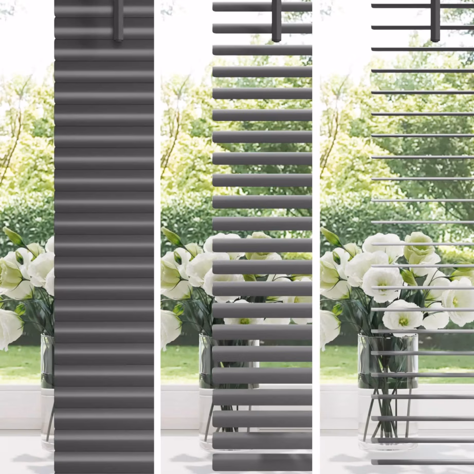 Veneetsia ruloo, reguleeritav, hõbehall PVC, 213 x 120 cm - 4