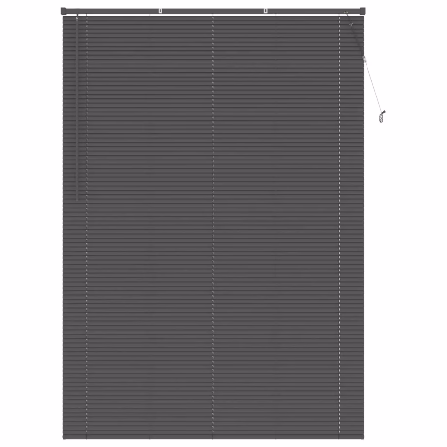 Reguleeritav PVC Veneetsia ruloo, hõbehall, 213 x 160 cm – 2