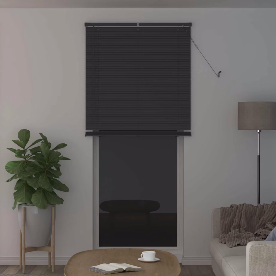 Reguleeritav veneetsia ruloo, hõbehall PVC, 213 x 80 cm – 3