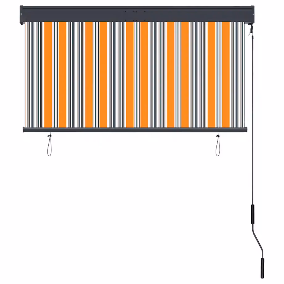 Käsivändaga väliruloo rõdule ja terrassile, kollane-sinine, 120 x 250 cm – 4