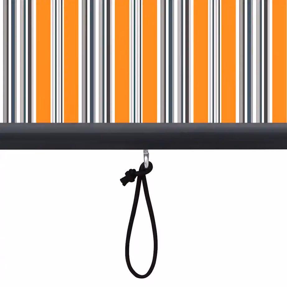 Käsivändaga väliruloo rõdule ja terrassile, kollane-sinine, 120 x 250 cm – 9