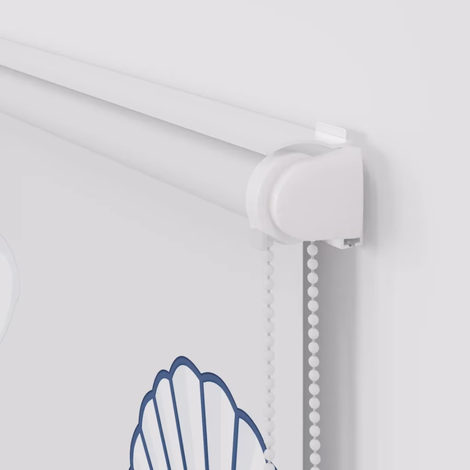 Kassetiga duširuloo meretähe mustriga, PEVA, 120 x 240 cm – 8