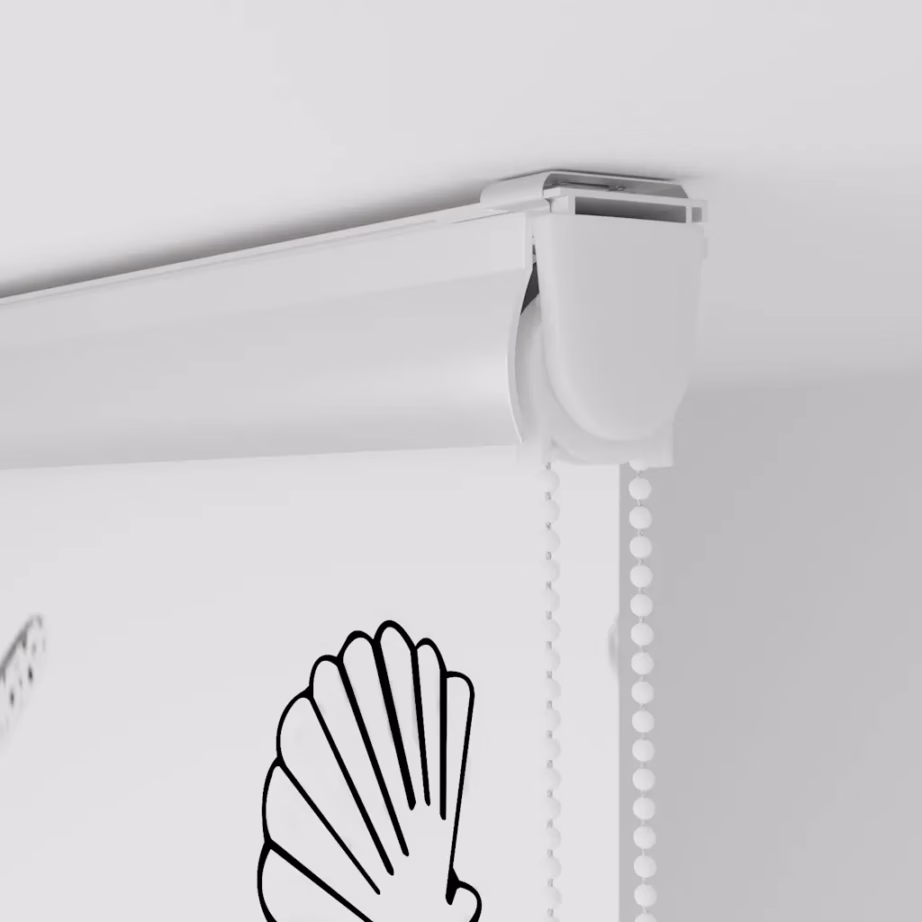 Kassetiga duširuloo, mereteemaline muster, 160 x 240 cm, PEVA – 9