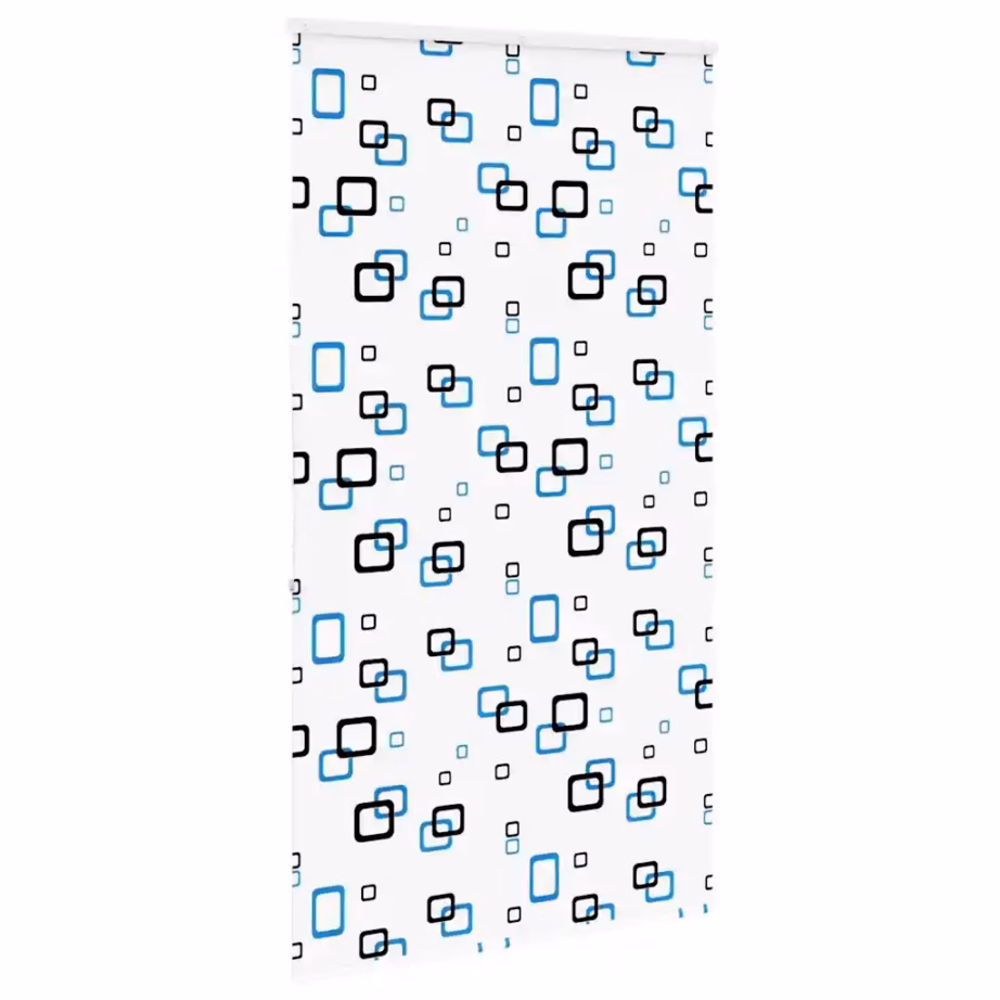 Kassetiga duširuloo mullimustriga, PEVA, 120 x 240 cm – 4