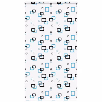 Duširuloo kassetiga, mullimustriga PEVA, 140 x 240 cm