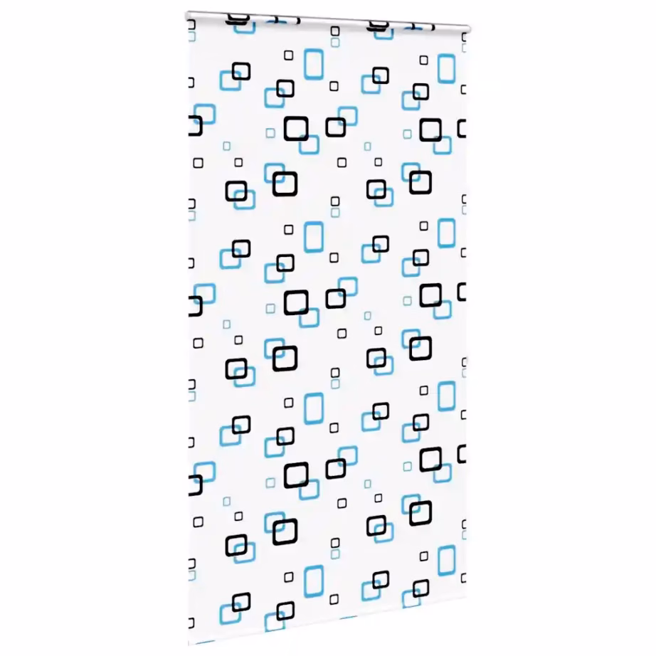 Duširuloo kassetiga, mullimustriga PEVA, 140 x 240 cm – 3
