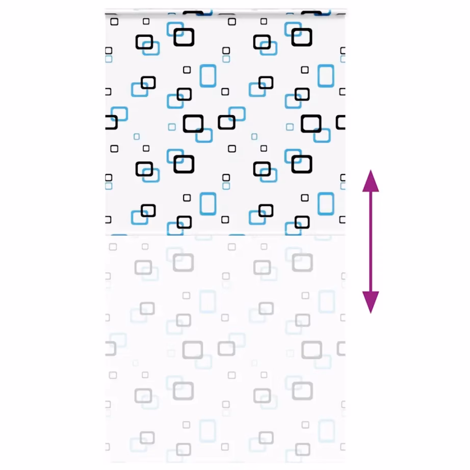 Duširuloo kassetiga, mullimustriga PEVA, 140 x 240 cm – 5