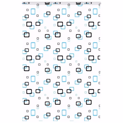 Kassetiga duširuloo kettmehhanismiga, PEVA, mustriga, 150 x 240 cm