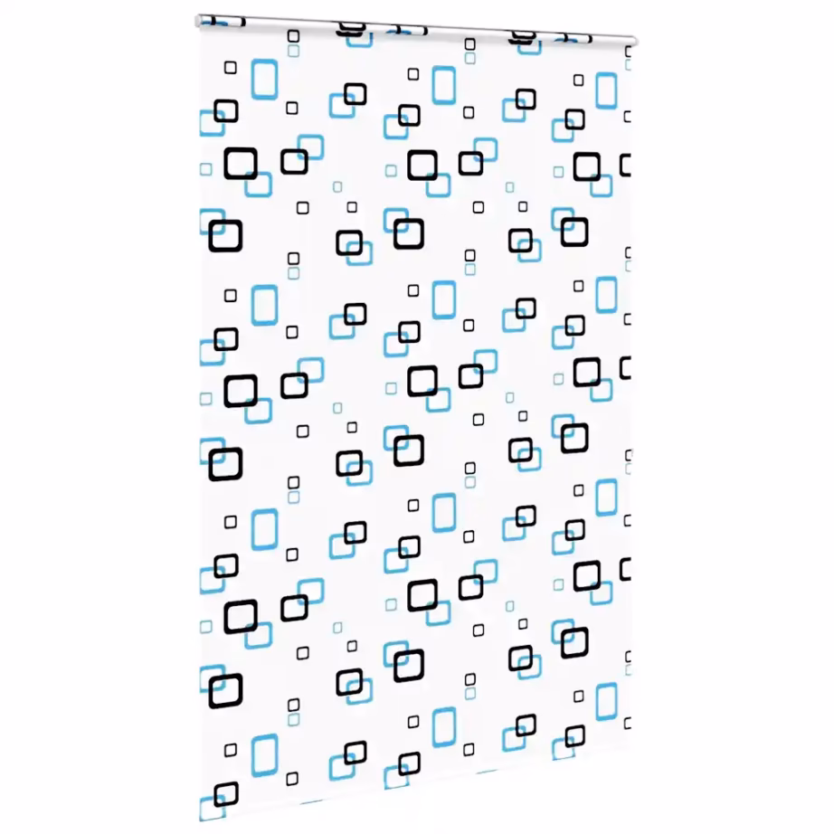 Kassetiga duširuloo kettmehhanismiga, PEVA, mustriga, 150 x 240 cm – 3