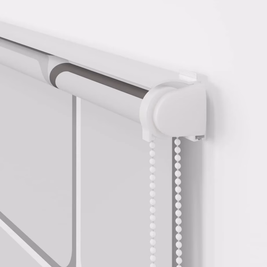 Kassetiga duširuloo ruudumustriga, PEVA, alumiiniumsiiniga, 80 x 240 cm – 8