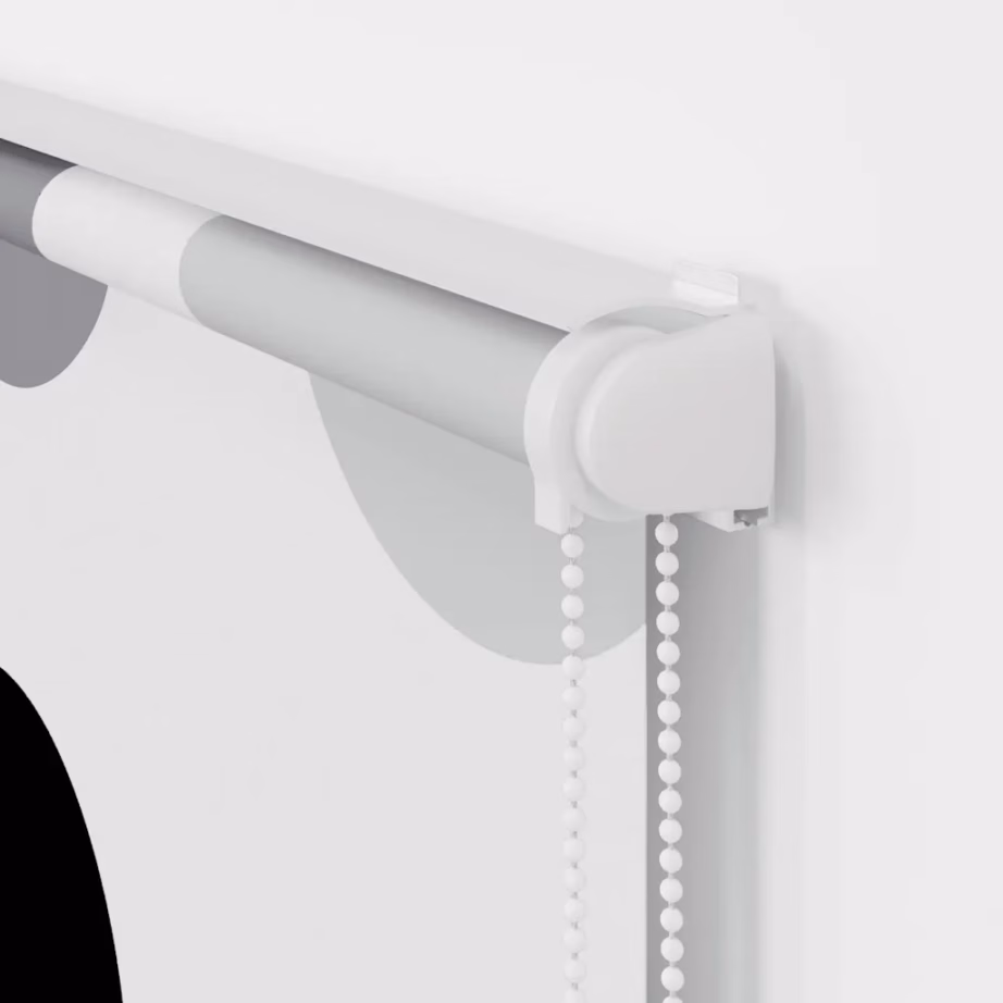 Kassetiga duširuloo ringimustriga, PEVA, ketiühendusega, 140 x 240 cm – 8