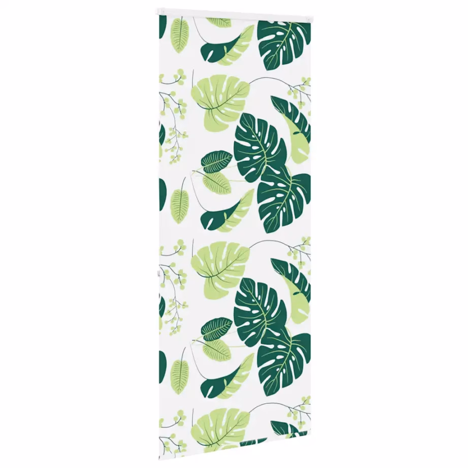 Kassetiga duširuloo rohelise lehemustriga, PEVA, 100 x 240 cm – 4