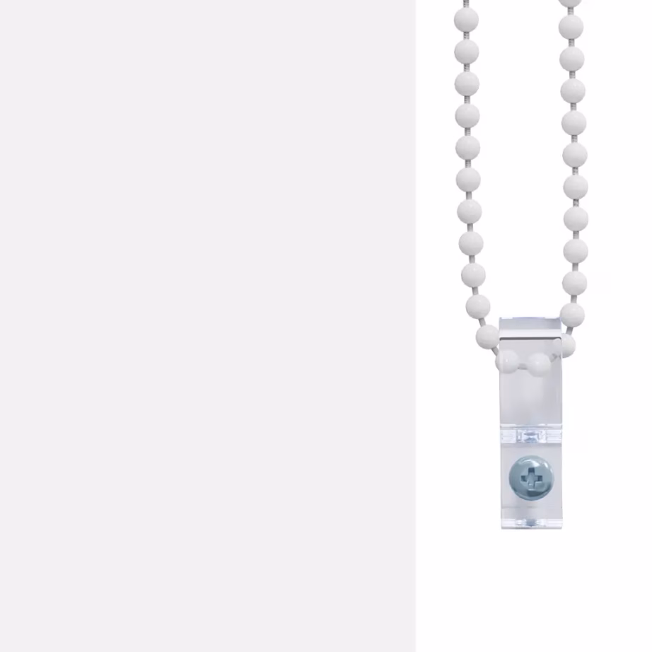 Valge kassetiga duširuloo ketiühendusega, 130 x 240 cm – 7