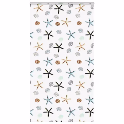 Kassetiga duširuloo, meremustriga, 120 x 240 cm, kanga laius 116 cm