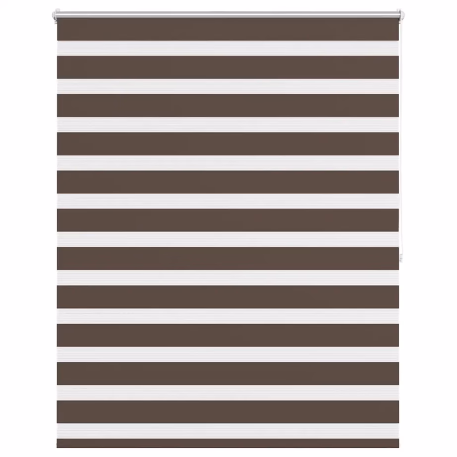 Sebra rullkardin valguse reguleerimiseks, 120 x 175 cm, kohvivärvi, 100% polüester – 2