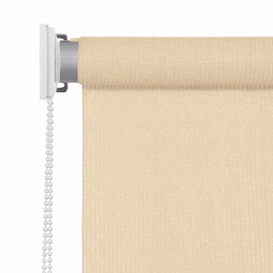 Väliruloo rõdule ja terrassile, kreemjasvalge HDPE, 80 x 230 cm – 3