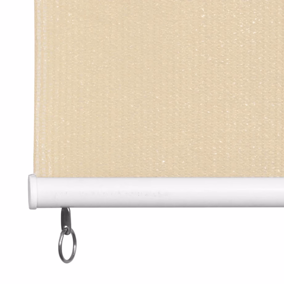 Väliruloo rõdule ja terrassile, kreemjasvalge HDPE, 80 x 230 cm – 4