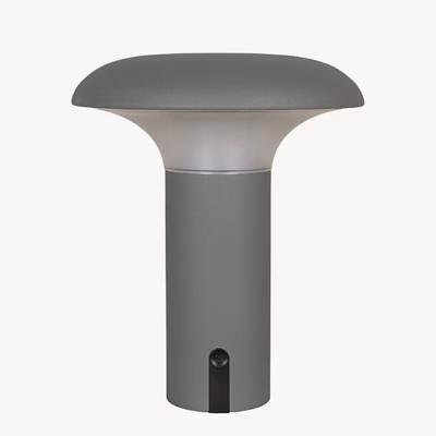 Laetav hall LED-õuelamp USB-telefonilaadijaga Ramsey, 17 x 21 cm