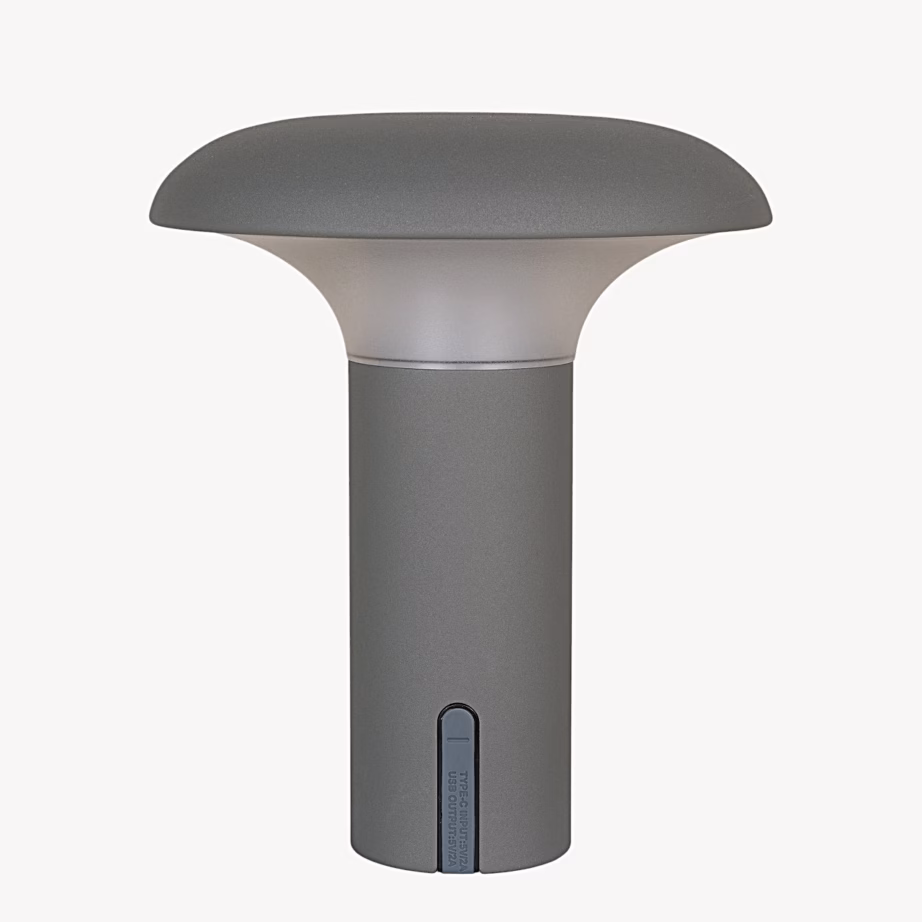 Laetav hall LED-õuelamp USB-telefonilaadijaga Ramsey, 17 x 21 cm – 6