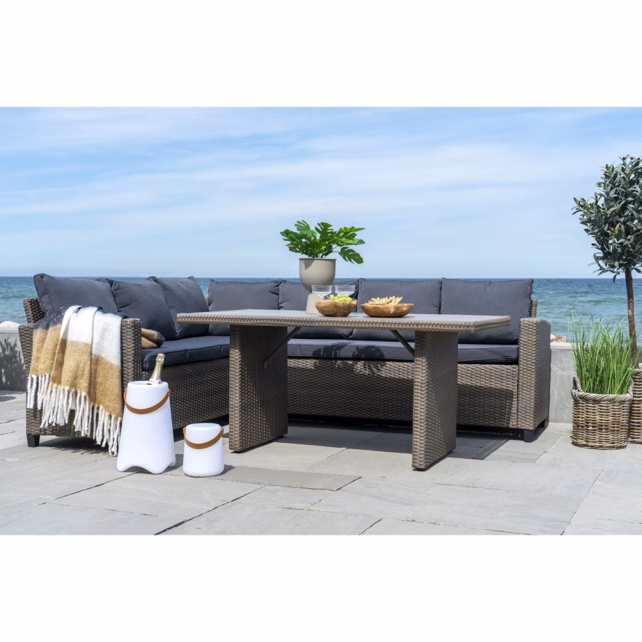 Laetav LED aialatern Bristol rihmaga, valge, 17 × 17 × 21 cm – 7