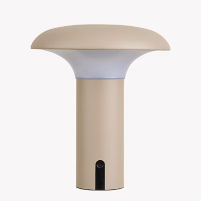 Laetav LED-lamp puutelülitiga Ramsey, USB-C, beež