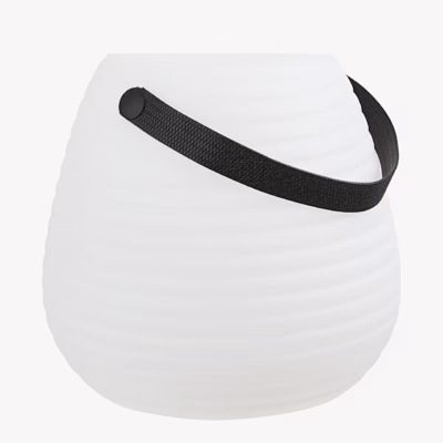 Laetav LED-õuevalgusti Derry, valge, USB-C kaabliga