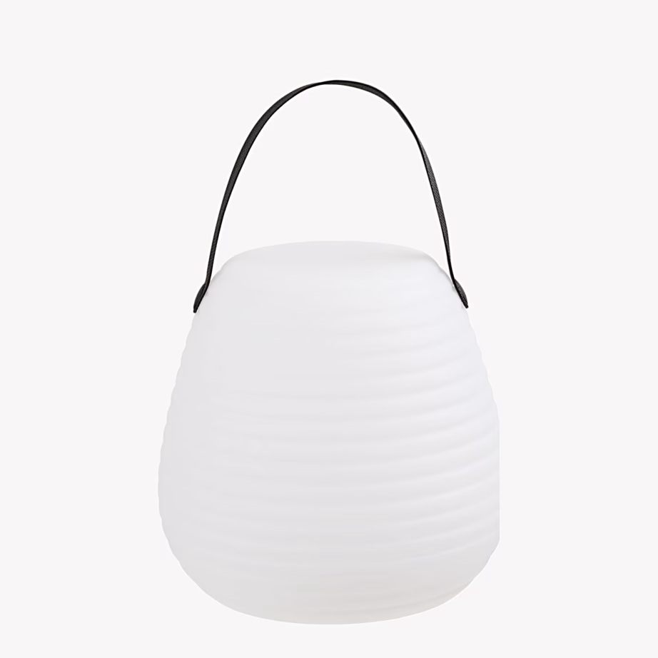 Laetav LED-õuevalgusti Derry, valge, USB-C kaabliga – 3