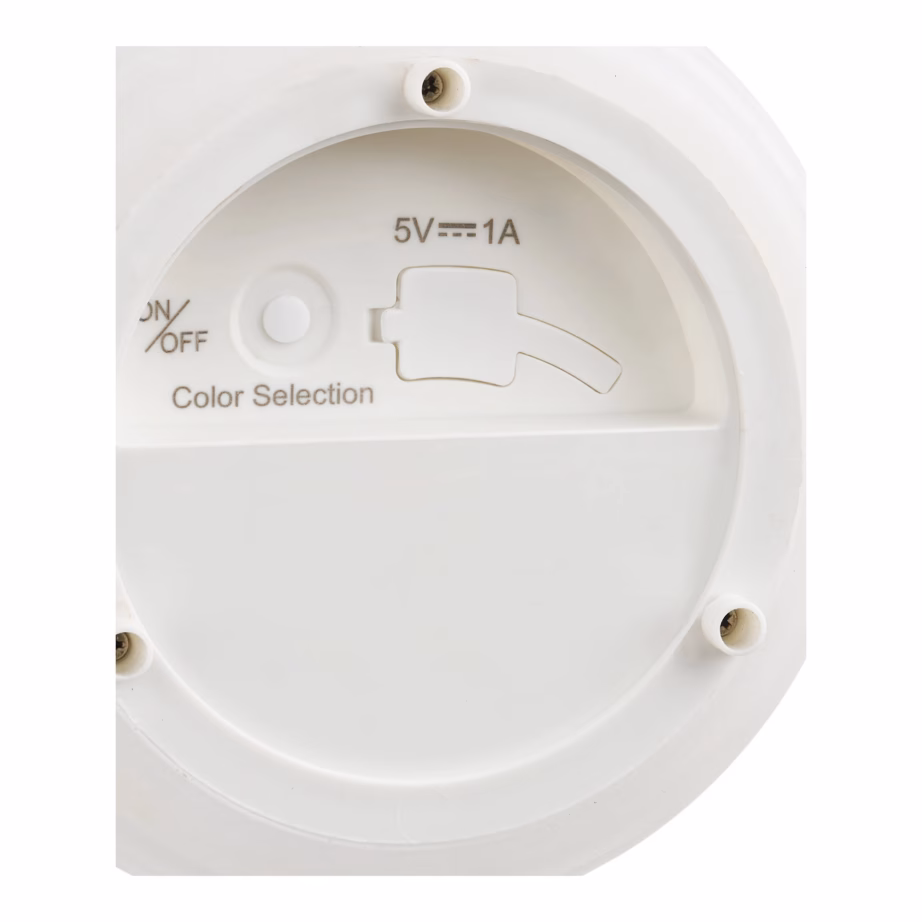 Laetav LED välilamp Derry, valge, USB‑C kaabliga – 9