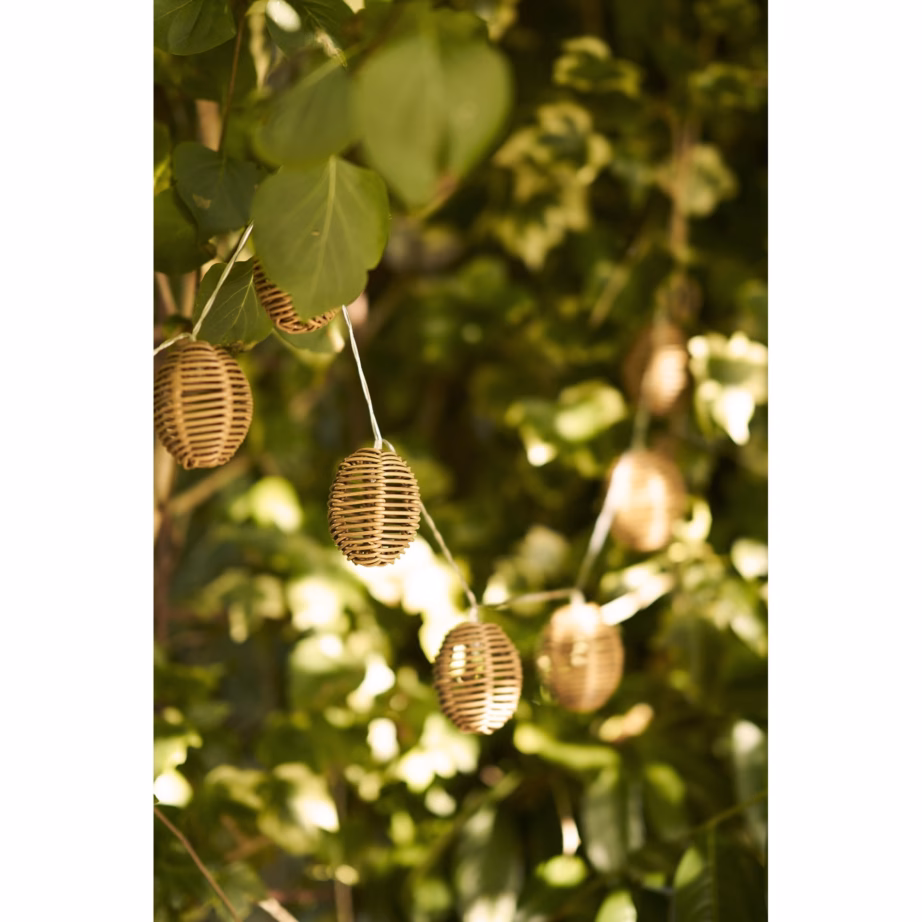 LED-valguskett polürotangist ja metallist Carlisle, patareitoitel – 6