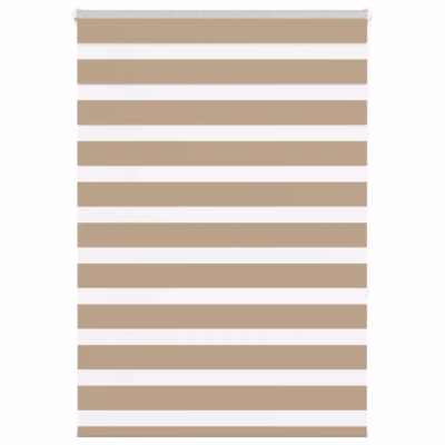 Liivapruun sebraruloo päev ja öö, 110 x 150 cm, 100% polüester