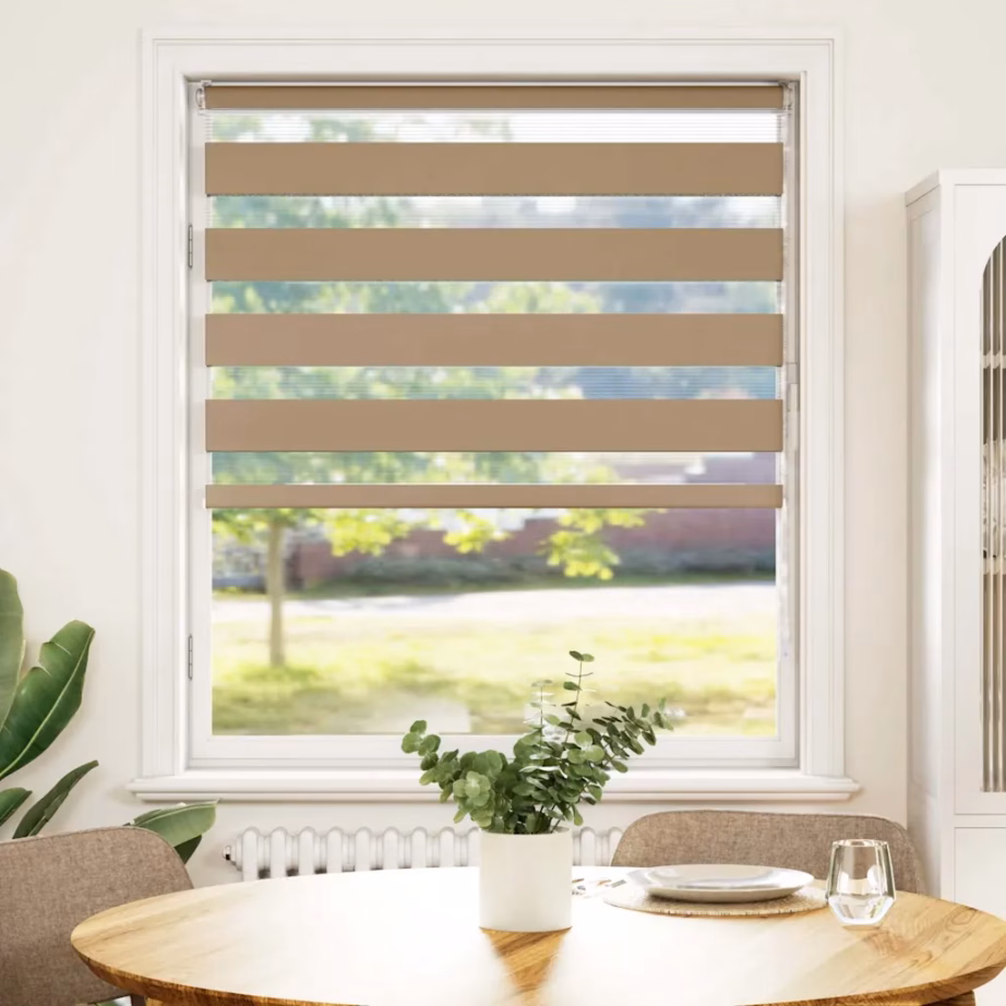 Liivapruun sebraruloo päev ja öö, 110 x 150 cm, 100% polüester – 2