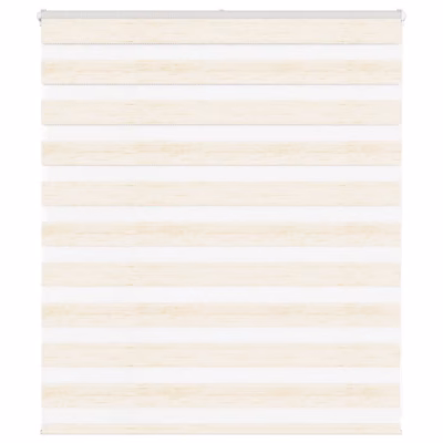 Päev-öö ruloo marmorbeež, triibuline, 135 x 100 cm, 100% polüester