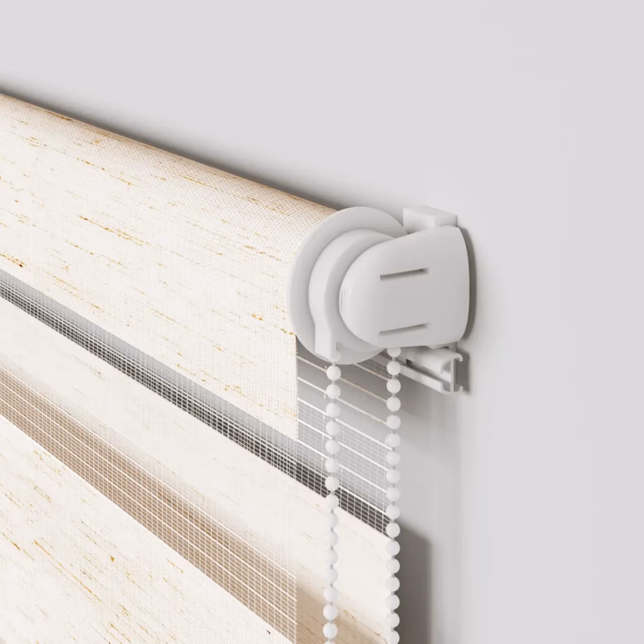 Marmorbeež sebra ruloo 60 x 100 cm, 100% polüester, alumiiniumsiiniga – 10