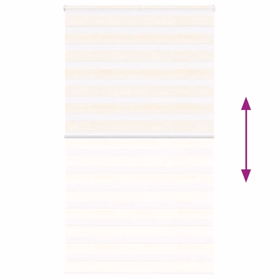 Triibuline sebraruloo marmorbeež, 120 x 200 cm, polüester – 5