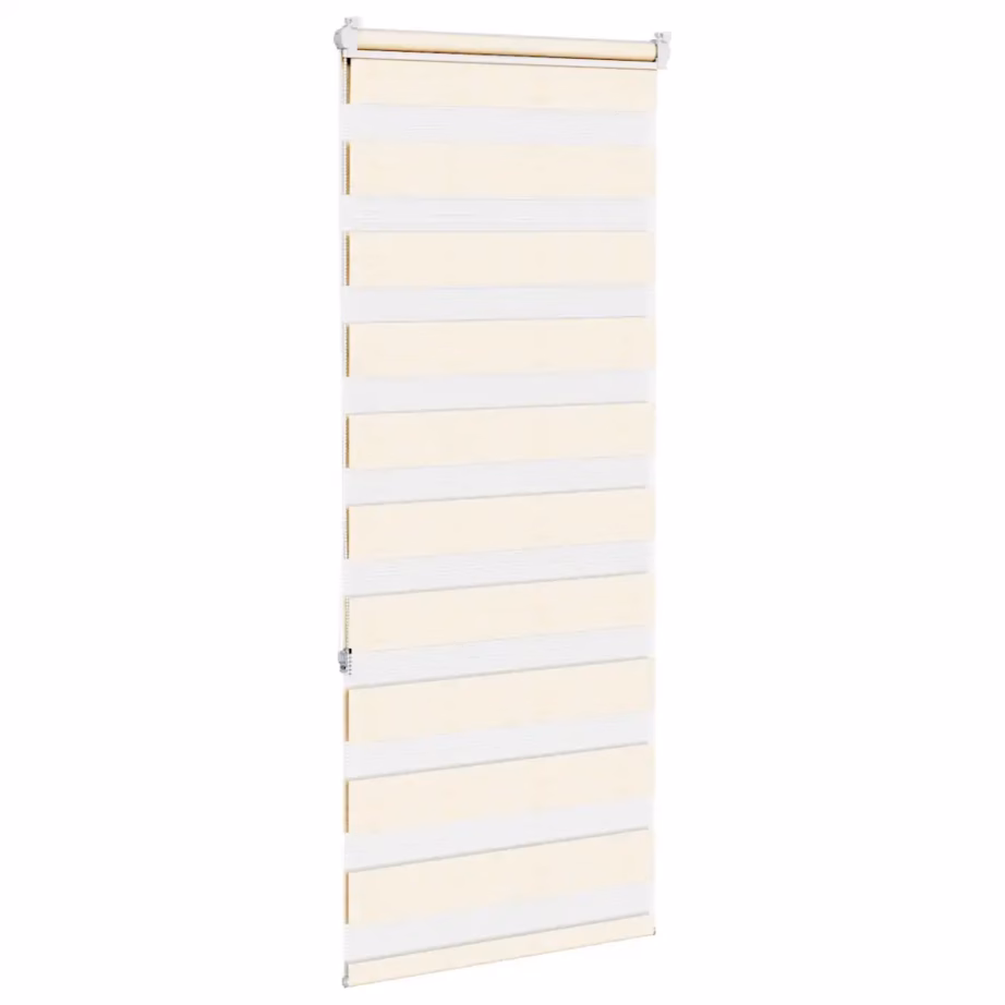 Marmorbeež sebraruloo privaatsuse ja valguse reguleerimiseks, 55 x 150 cm, kanga laius 50,9 cm, polüester – 4