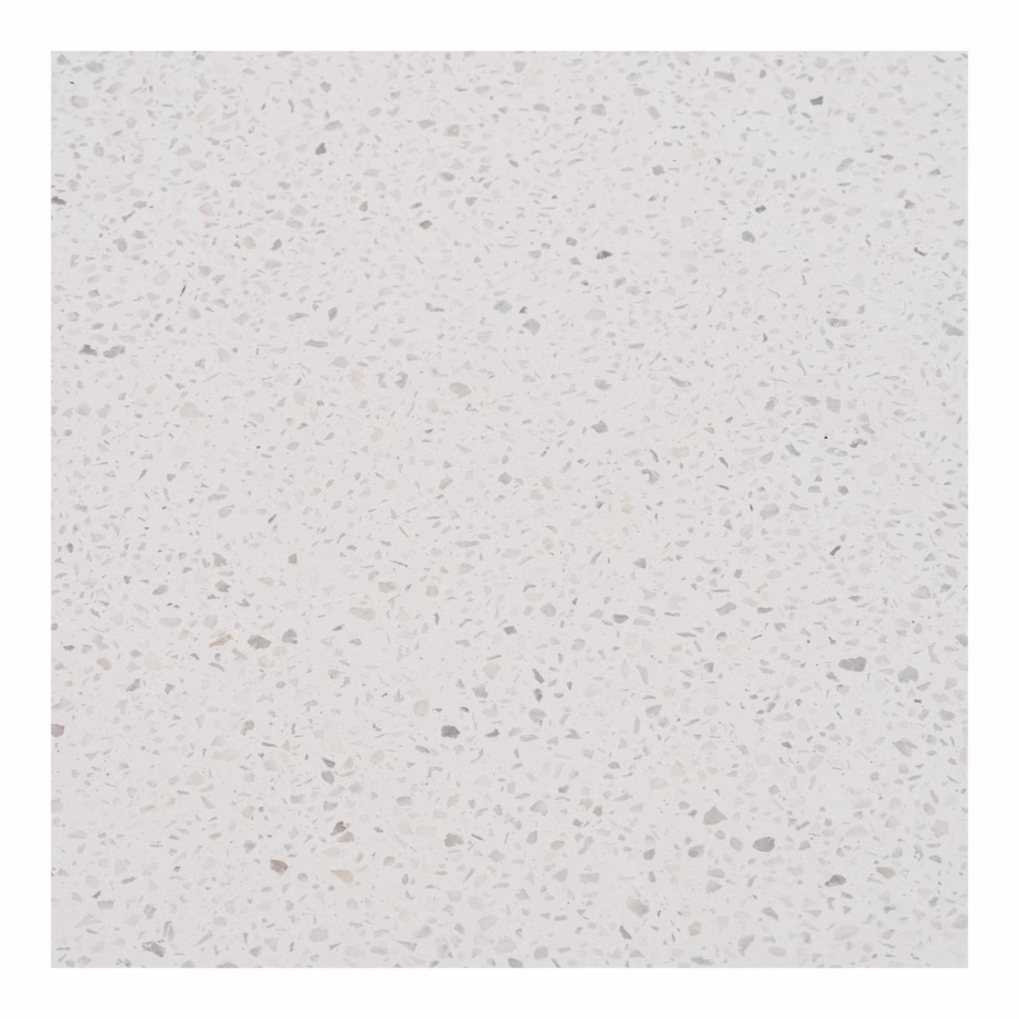 Ümmargune akaatsiapuidust ja terrazzo söögilaud Terracina, ø120×76 cm – 7
