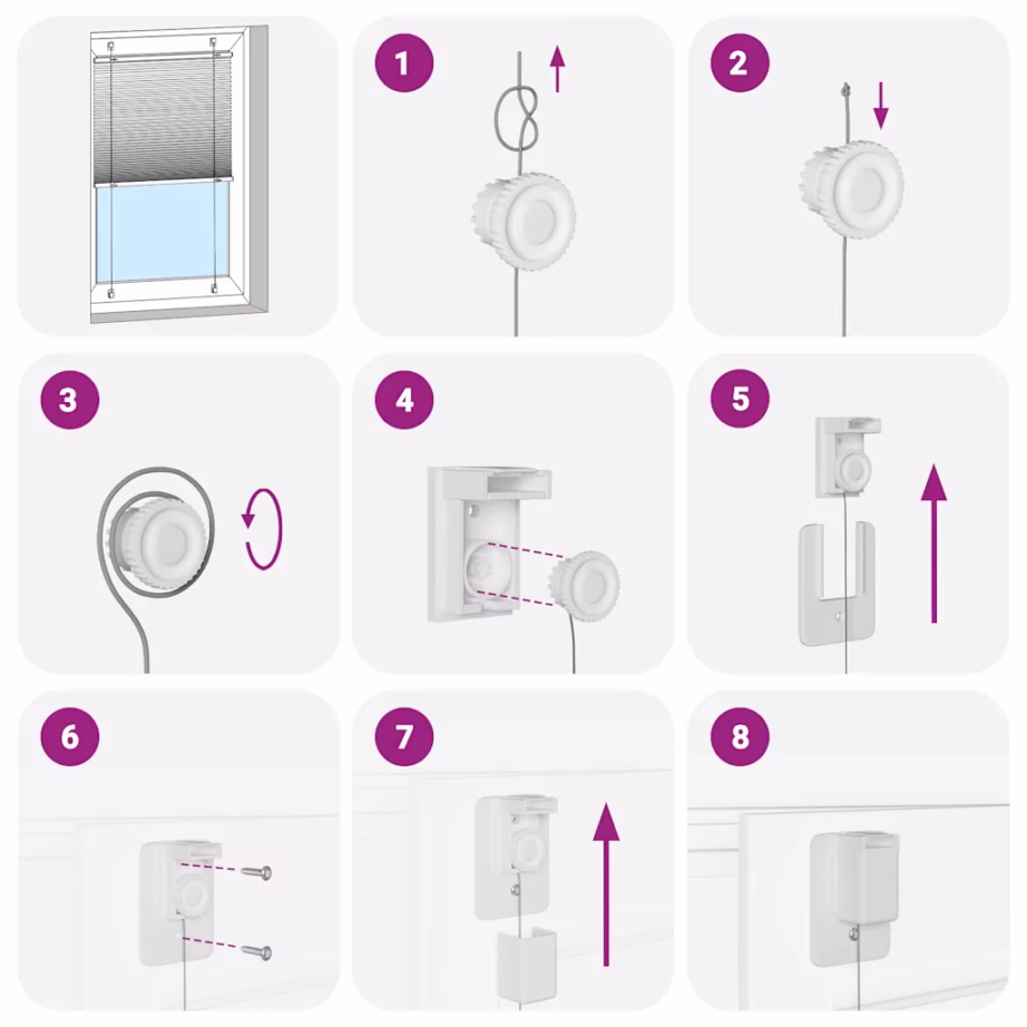 Plisseeritud ruloo privaatsuseks, must, 55 x 100 cm, kanga laius 54,4 cm, polüester – 6