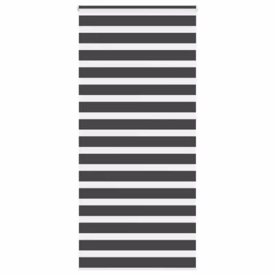 Must sebra ruloo kettmehhanismiga, 105 x 230 cm, kanga laius 100,9 cm