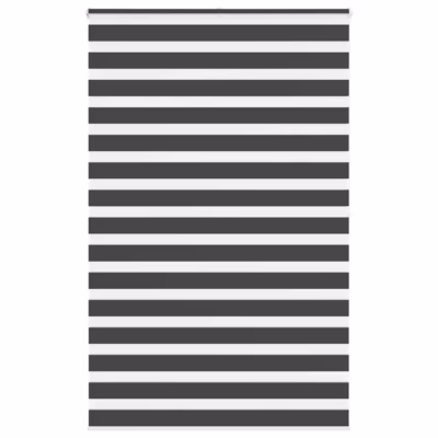 Must sebraruloo kettmehhanismiga 150 x 200 cm, polüester