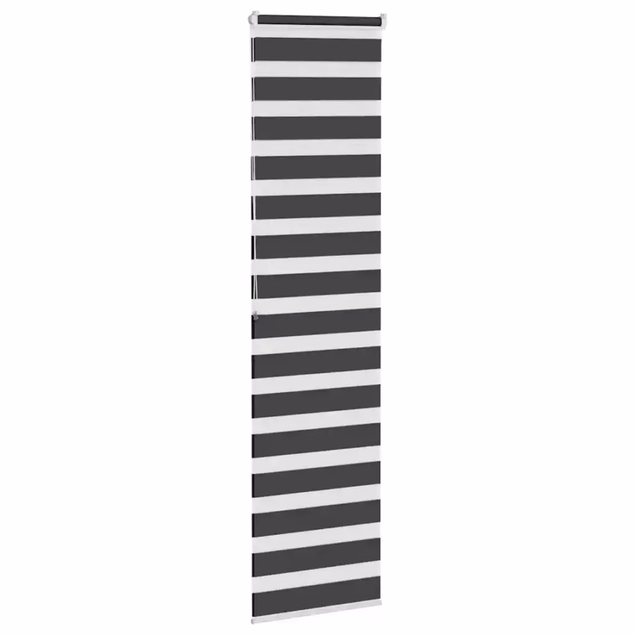 Triibuline sebraruloo, must, 55 x 200 cm, kanga laius 50,9 cm, polüester – 4
