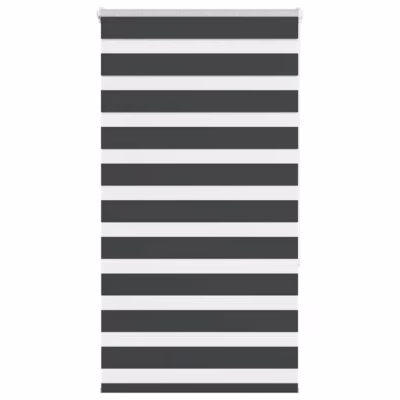 Must sebraruloo 90 x 150 cm, kanga laius 85,9 cm, polüester