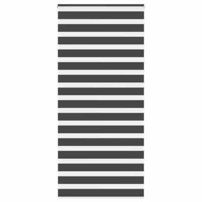 Must sebraruloo privaatsuse ja valguse reguleerimiseks, 95 x 230 cm, polüester