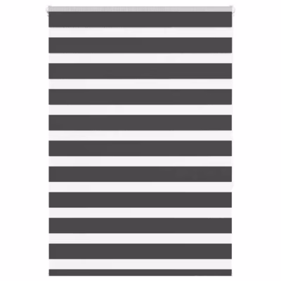 Triibuline sebraruloo must, 105 x 150 cm, 100% polüester