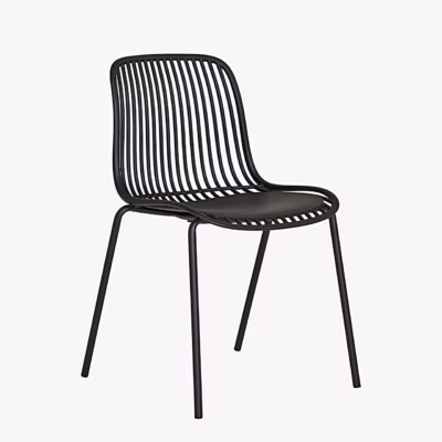 Must virnastatav aiatool polüpropüleenist ja terasjalgadel Branson