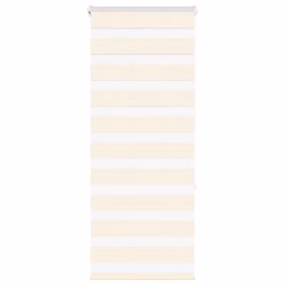 Päev-öö sebraruloo privaatsuse ja valguse reguleerimiseks, marmorbeež, 60 x 150 cm, 100% polüester