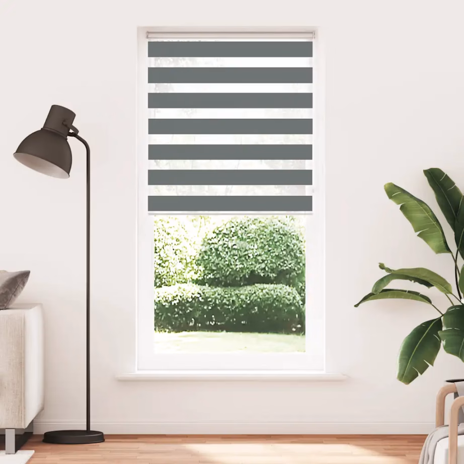 Päev-öö ruloo kettmehhanismiga, tumehall, 100 x 230 cm - 2