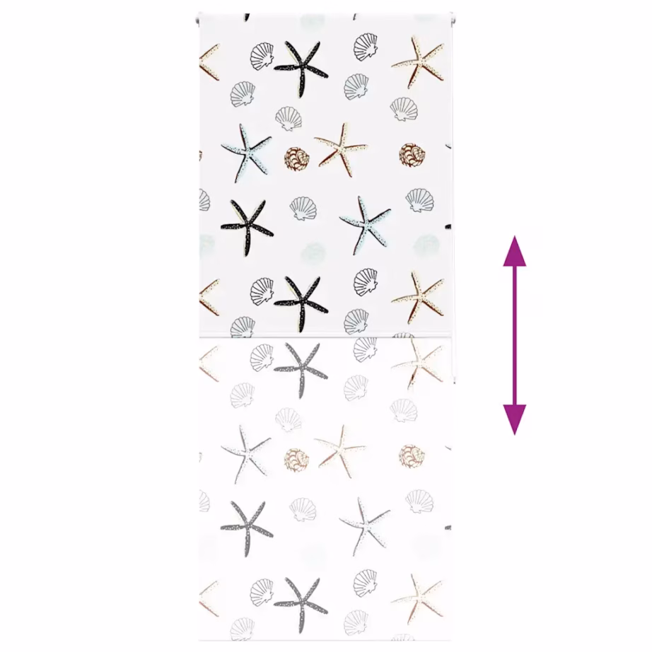 PEVA duširuloo mereteemalise mustriga, 110 x 240 cm, kanga laius 106 cm – 5